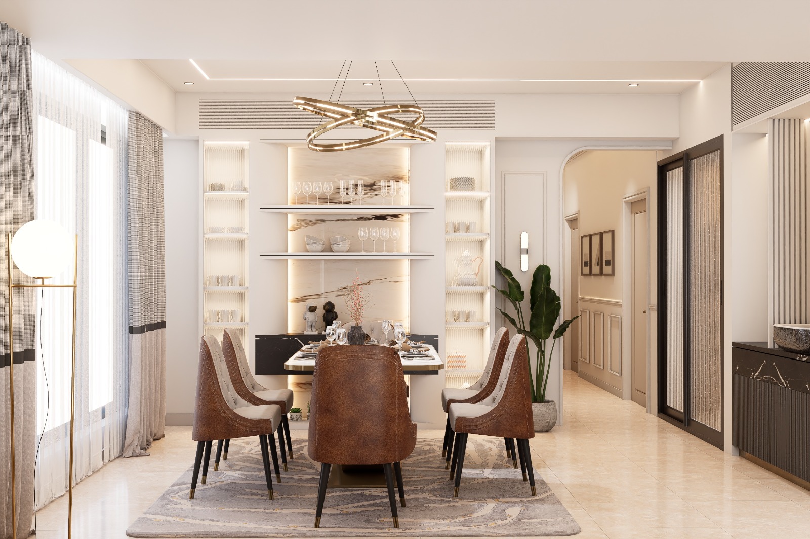 Luxury Leather Seating Lounge